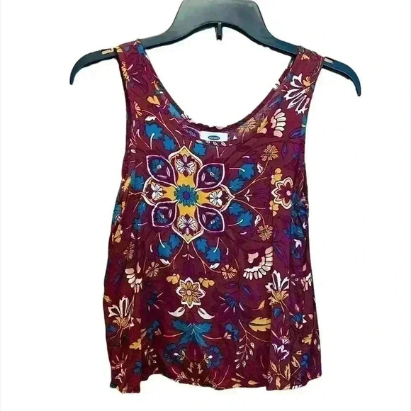 Old Navy Floral Tank Final Markdown - Picture 1 of 6